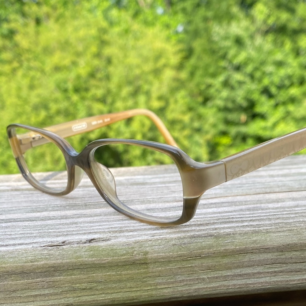 Coach glasses frames Abbi Olive logo on arms